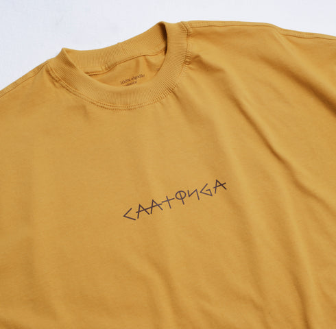 Camiseta Agroecológica Rupestre Solar - Fit Oversized